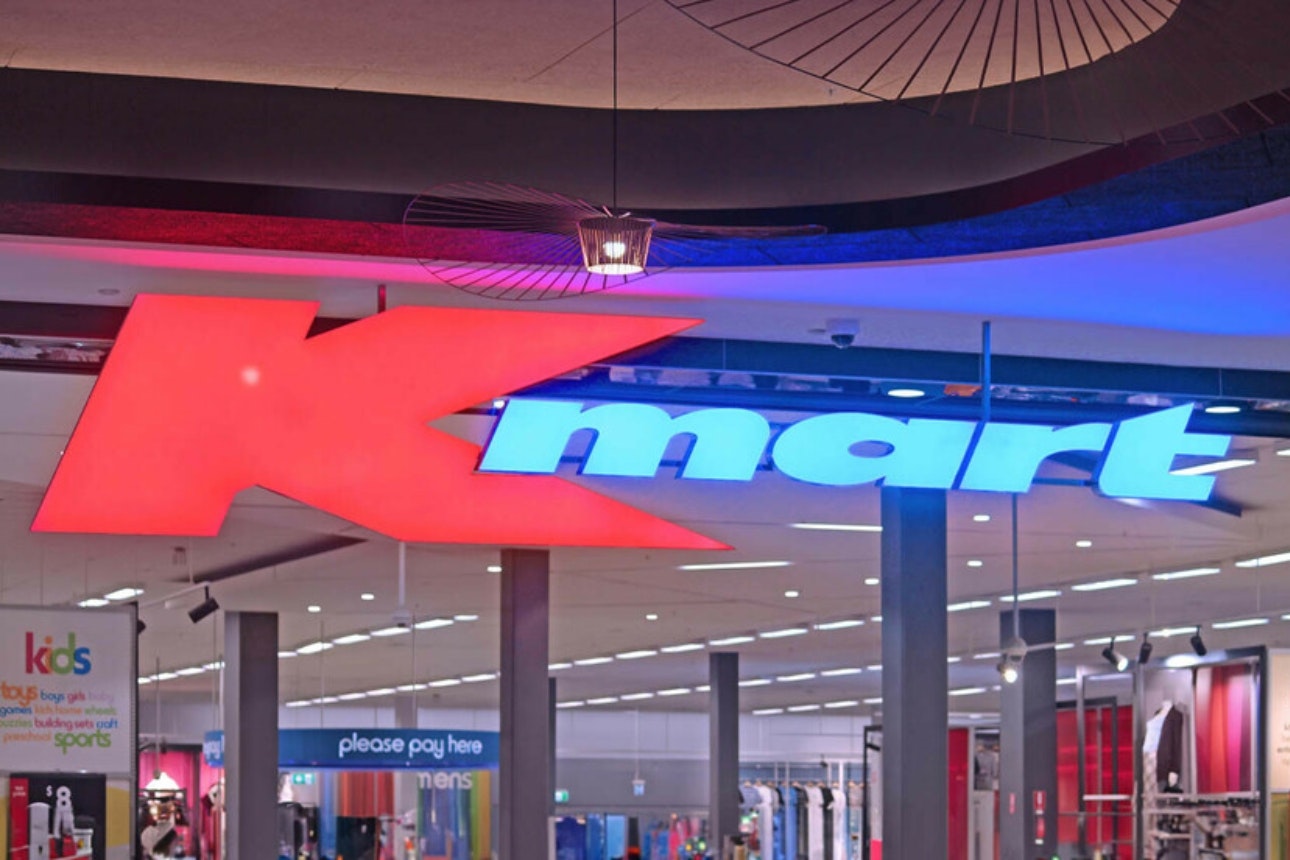 Kmart logo.