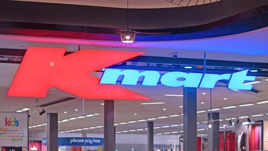 Kmart logo.