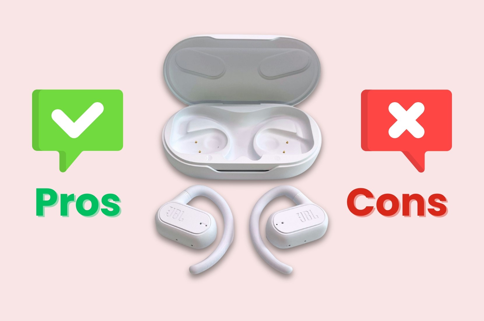 JBL Soundgear Sense headphones pros and cons.