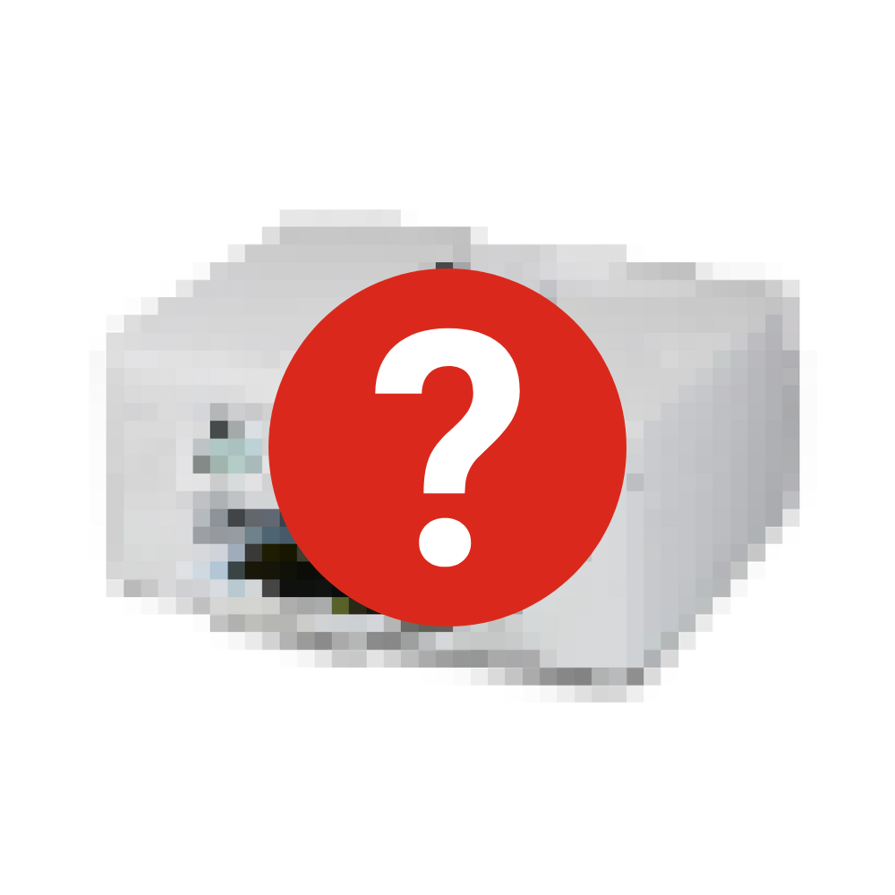 Graphic of printer with question mark symbol.