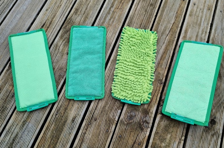 Microfibre cloth attachments.