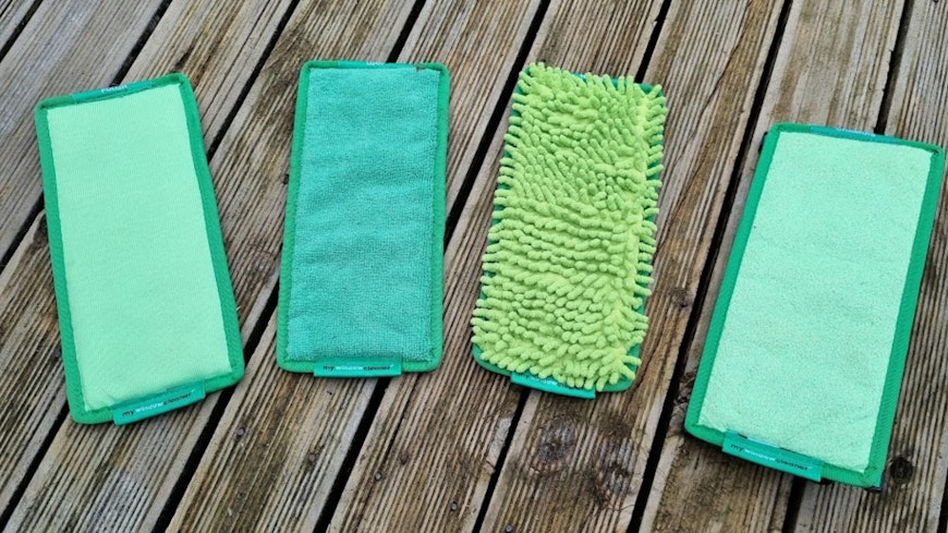 Microfibre cloth attachments.