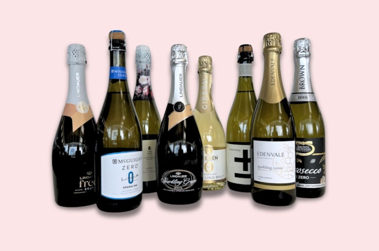 Non-alcoholic bubbly wines.